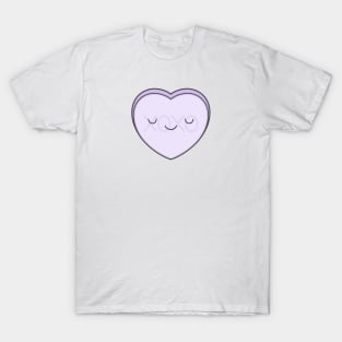 XOXO - Purple Candy Heart T-Shirt